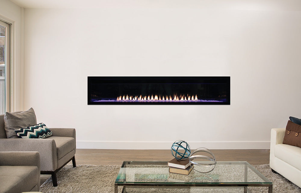 Boulevard Vent-Free Fireplace, Linear 72