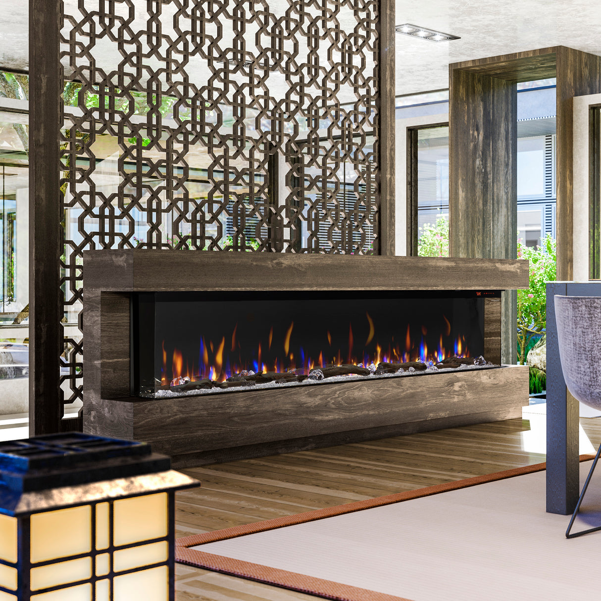 Dimplex Ignite Bold 100in Built-in Linear Electric Fireplace