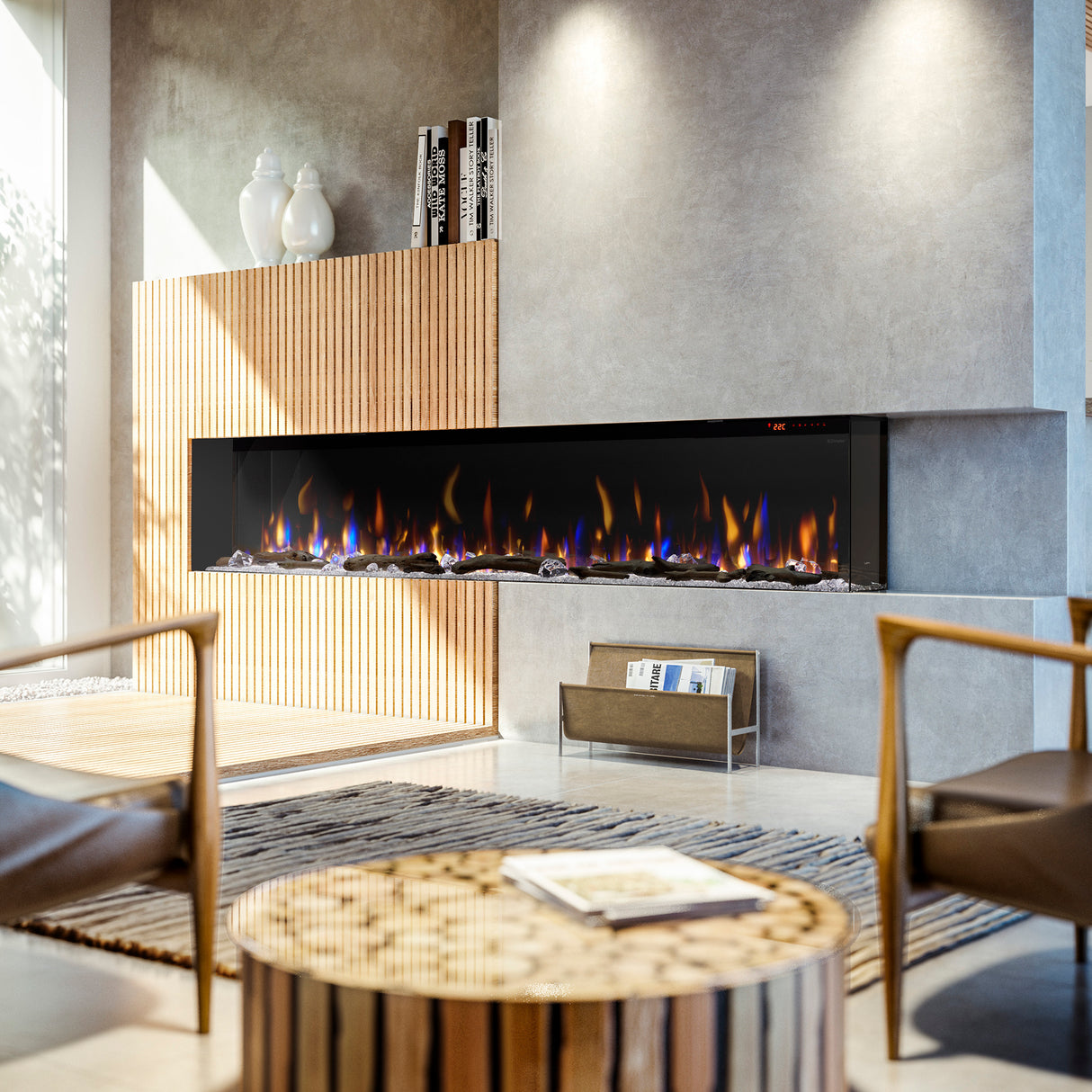 Dimplex Ignite Bold 100in Built-in Linear Electric Fireplace