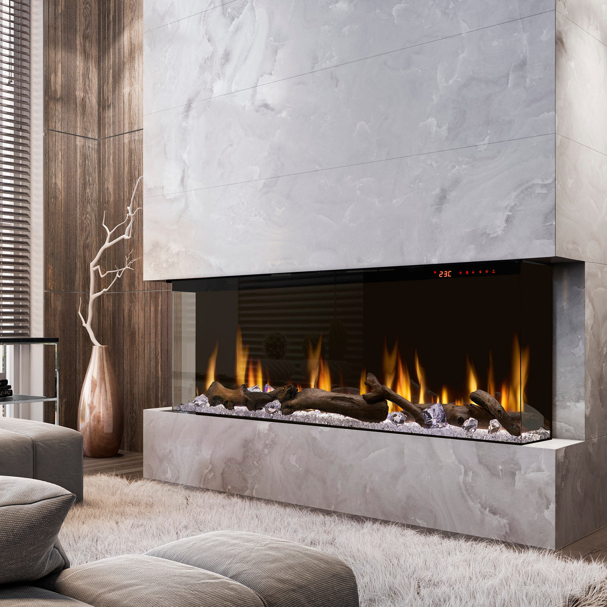 Dimplex Ignite Bold 50in Deep Built-in Linear Electric Fireplace