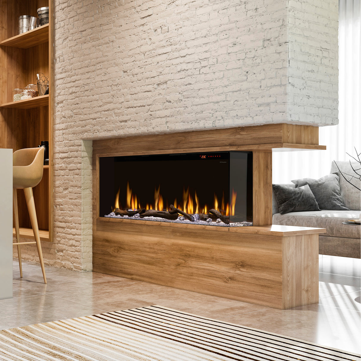 Dimplex Ignite Bold 50in Deep Built-in Linear Electric Fireplace