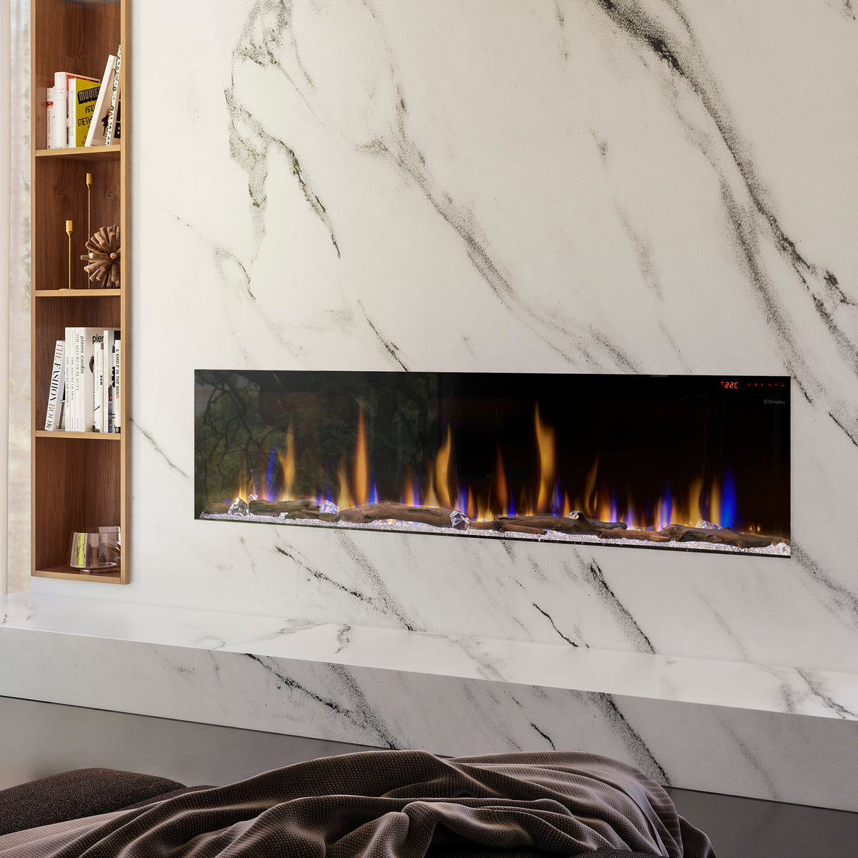 Dimplex Ignite Bold 74in Built-in Linear Electric Fireplace